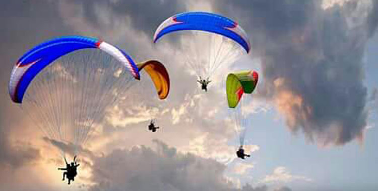 Paragliding in Nepal