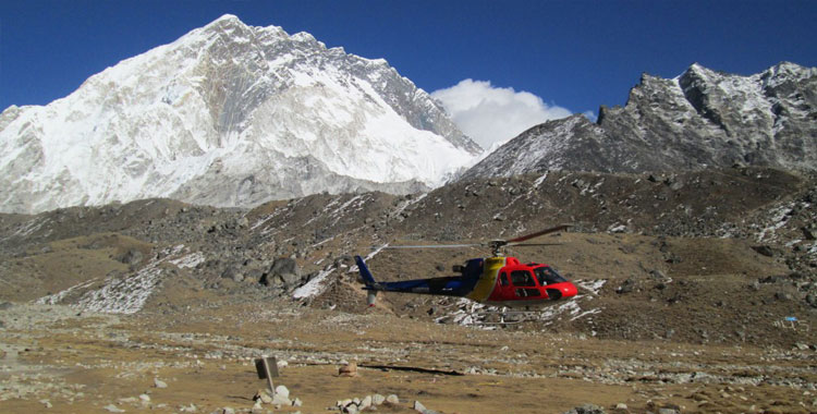 Day Tour of Everest Base Camp in Helicopter