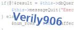 verification code